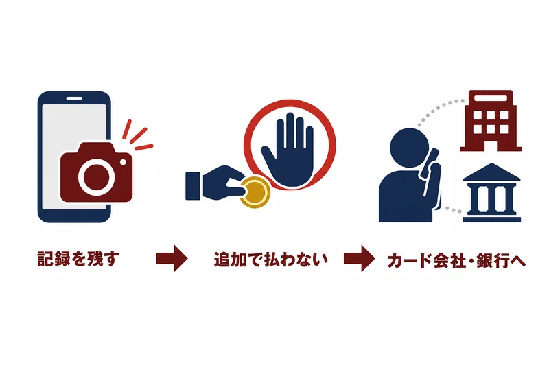 副業詐欺に遭ったらまずやること